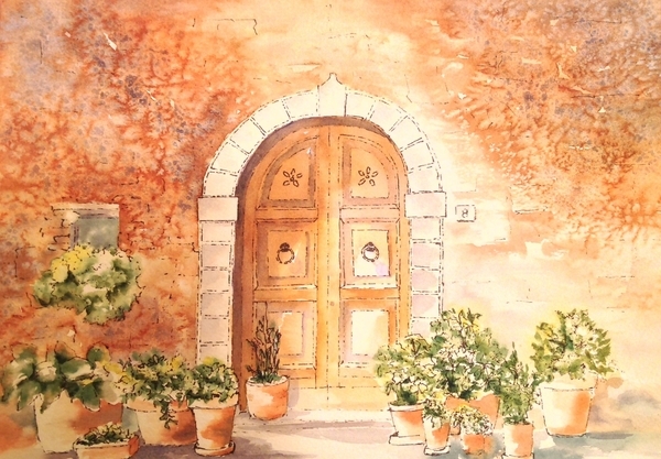 Tuscan Door